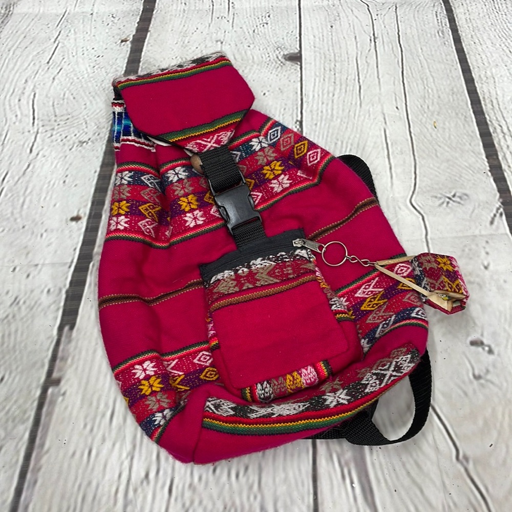 Peruvian Mini colorful Backpack